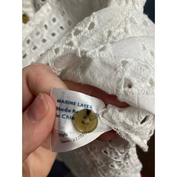 Marine Layer Eyelet Airy Tunic size small NWT (b40) - Picture 6 of 7